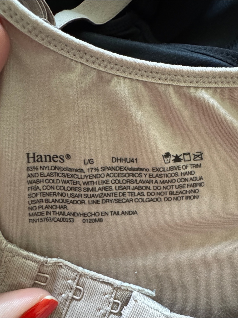 Hanes Seamless lift convertible Wireless Bras - Picture 8 of 10